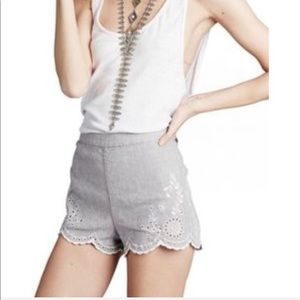 FREE PEOPLE SHORTIE SHORTS SEASON Sz 2